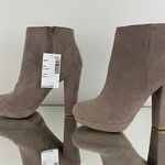 REPORT Taupe Tan Faux Suede Lyle Streetwear High Block Heel Ankle Boots NEW Size 8 Photo 7