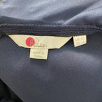 Boden Sophia Sequin Collared‎ 3/4 Sleeve Blouse Top in Navy Blue Size US 6 Photo 11