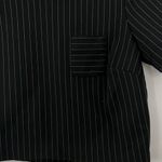 Metaphor  PINSTRIPE CROP TOP W/ POCKET Photo 2