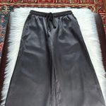 SheIn  Black Satin Wide Leg Pants Photo 2