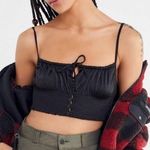 Urban Outfitters  Black Esmeralda Smocked Bra Photo 0