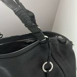 Sanctuary Black Softwear Leather Tote Crossbody Satchel Bag Convertible Tassel Photo 2