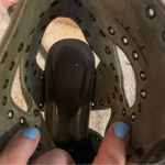 Joie  Aeron Lace Up Heel Sandal Women's Size 37.5 7.5 Gladiator Ash Green Shoes Photo 8