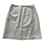 Worthington Straight Career Business Office Short Skirt Size12 Beige Pockets Photo 1