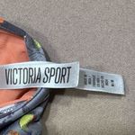 Victoria Sport VSX Gray and Black Sports Bra with Racerback Design Photo 3