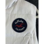 Hollister by A&F Women’s Puffer Vest Sherpa Fur Lined Pearl Size M Photo 7