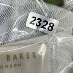 Ted Baker Ted‎ Baker London Blouse Womens 0 Floral Print White Multi Botanical *Flaw Photo 8