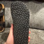 Women’s Birki by Birkenstock Black Double Strap Sandals Size 38 Photo 3