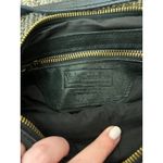 Vintage Viola Castellani Woven Slim Shoulder Bag Purse Black Photo 11