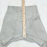 Gymshark  Elevate Geometric Print Cycling Gym Shorts Taupe Tan Medium Photo 7