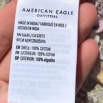 American Eagle  Floral Pastel Flowy Blouse Women's Small Photo 3