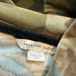 American Eagle  Camo Velour Cropped Hoodie Photo 1