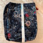 Johnny Was  fleece bag sling XL $90 boho spring floral bookbag backpack casual Photo 3