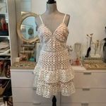 ✨HP✨Lace White and Nude Crochet Lace Mini Dress✨ White Size undefined Photo 7