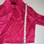 Missguided Satin Jacquard Tie Side Crop Top, Size 2, NWT Photo 3