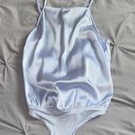 Abercrombie & Fitch Abercombie Bow Open Back Satin Body Suit Photo 0