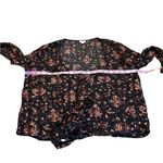 Hinge  deep v tie waist blouse Photo 2