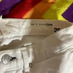 Rag and Bone  white High Rise ankle skinny jeans Photo 2