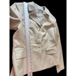 Dress Barn Jones Studio Beige/Tan Button Up Blazer Jacket 10 NWT Photo 10