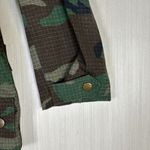 Fair Child Womens‎ Shirt Sz S Little Big Town Camo Goldfish Jacket Snap Up Green Photo 5