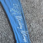 Disney  Mickey Mouse Women’s Light Steel Blue Leggings Sz Large Photo 1