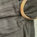 American Eagle  Black Outfitter Wrap Front Cami Dress Sleeveless Spaghetti Size S Photo 3