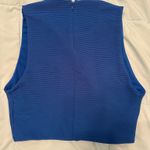 ZARA  Royal Blue Crop Top Photo 1