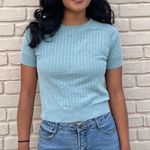 August Silk Vintage  sweater top Photo 1