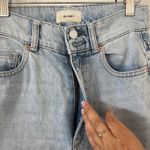 DL1961  Hepburn Wide Leg High Rise Jeans Size‎ 23 Light Wash Denim Photo 6