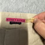 Alice + Olivia  Cream‎ Ankle Pants Photo 2