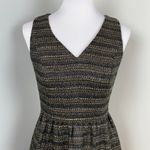 Anthropologie Moulinette Soeurs Metallic Tweed Glissade Fit & Flare Dress 4 Photo 2