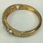 Crystal bracelet gold tone magnetic bangle Photo 3