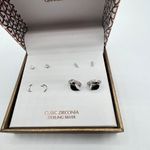 Giani Bernini 4-Pc. Set Cubic Zirconia Hoop & Stud Earrings in Sterling Silver M Photo 2