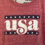 Royce Brand Women's Light USA America Short Sleeve Round Hem Tee Size XL Photo 1