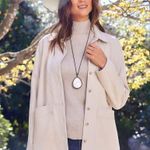 Karen Kane  almond colored faux suede jacket. Soft and lux. Size M. NWT. Photo 0