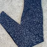 Black Cheetah Print Leggings Size M Photo 0