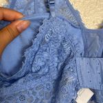 Aerie Lace padded Bralette in Soft sky blue color size small Photo 5