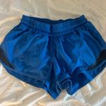 Lululemon Blue Hotty Hot Shorts Photo 0