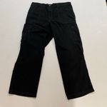 Carhartt Black Utility Cargo Work Pants Regular L Durable Cotton Blend unisex Photo 0