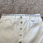 BLANK NYC Pencil White Denim Skirt Photo 6