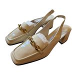 Jimmy Choo NIB Diamonte 45 Tilda Slingback Pumps in Latte Size 39.5 Photo 5