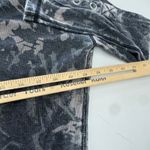 Chaser  Shirt Womens X Small‎ Gray Camo Vintage Rib V Neck Top Snap Detail Photo 8