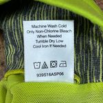 Aspire XL Open Back Strappy Neon Space Dye Sports Bra Boho Workout Gym Yoga Yellow Photo 3