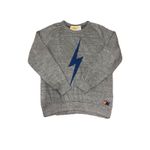 Aviator Nation  Grey Navy Bolt Crewneck Sweatshirt & Sweats Set Unisex Size XL Photo 1