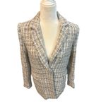 Rachel Zoe Tweed Blazer Jacket Career Casual Professional Business Chic Photo 3