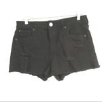 sts blue  black distressed cut off denim shorts 28 Photo 2