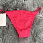 Solid & Striped NWT Kate Brazilian Bikini Bottom Shiny Pink sz XS Photo 4