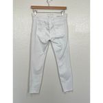 Current/Elliott The Stiletto Skinny Jeans Released Hem White Sugar Ankle 26 Photo 4