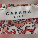 Cabana Life Pink and Blue Swim Coverup Size M Photo 5