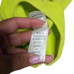 AGOLDE  Bea Cutaway Bodysuit in Citron Size: S Photo 2